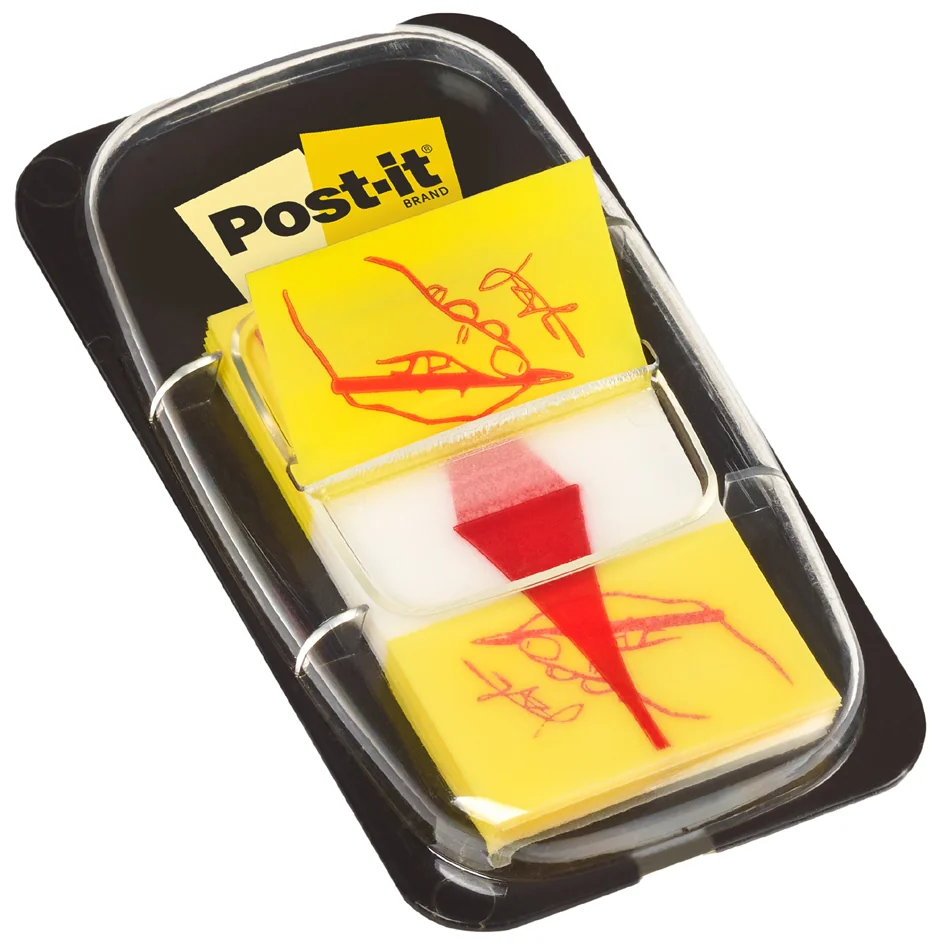 Post-it Marque-page Index Symbol 'Point d'exclamation' - OEM 680-33