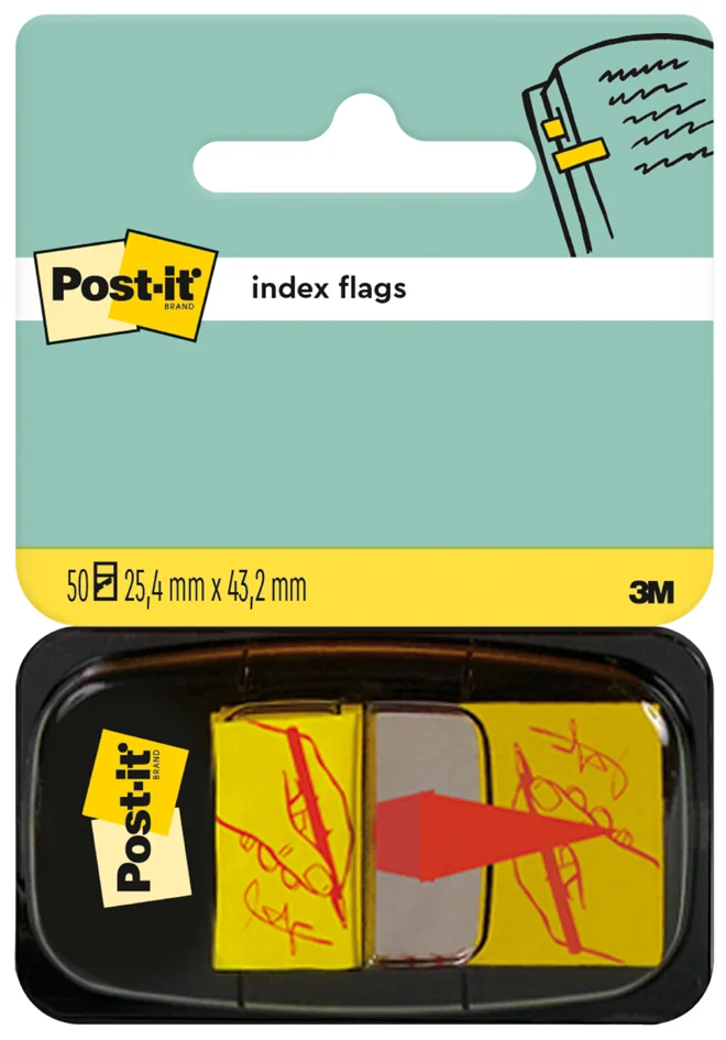 Post-it Marque-page Index Symbol 'Point d'exclamation' - OEM 680-33 – Image 3