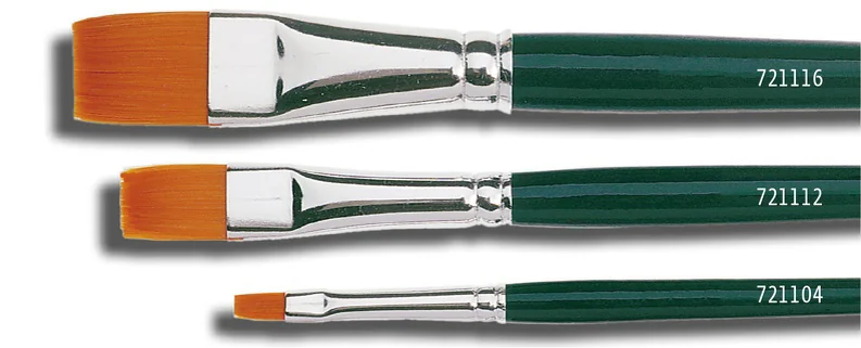 KREUL Pinceau Hobby Line BASIC, nylon, plat, N. 6 - OEM 721106