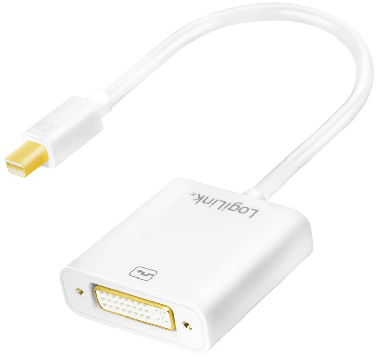 LogiLink Adaptateur mini DisplayPort mâle - DVI femelle 24+ - OEM CV0037