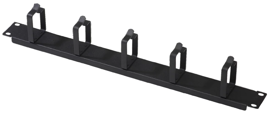 DIGITUS Panneau guide-câble 19', 1U, 5 étriers guide-câble - OEM DN-97601