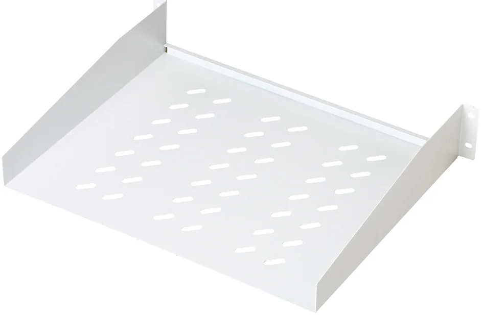 DIGITUS étagère 19', 2U, montage fixe, profondeur: 370 mm - OEM DN-19 TRAY-2-SW
