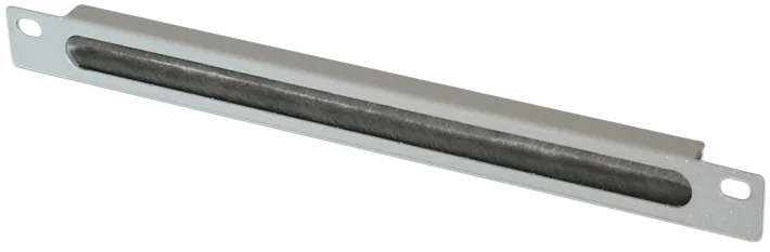 DIGITUS Passe-câble 10', 0,5 U, gris clair RAL 7035 - OEM DN-10 ORG-1/2U