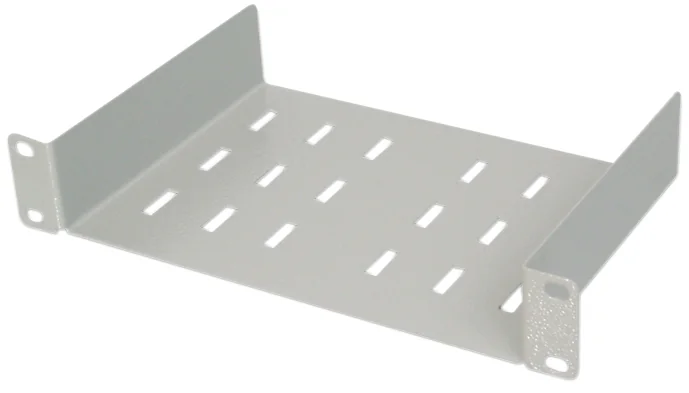DIGITUS Etagère 10', 1U, noir RAL 9005 - OEM DN-10-TRAY-1-B