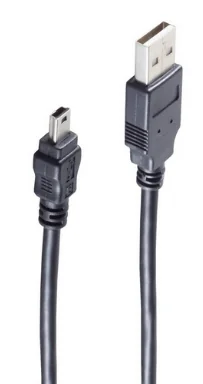 shiverpeaks BASIC-S Mini câble USB 2.0, USB-A - 5 Pol USB-B - OEM BS77162