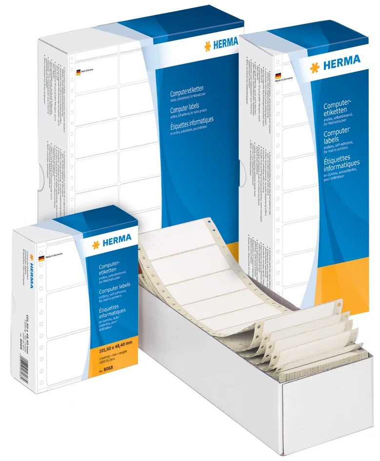 HERMA Etiquette informatique, en continu, 88,9 x 35,7 mm - OEM 8211