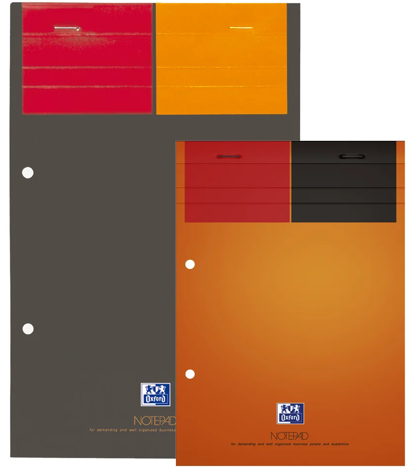 Oxford International Bloc-notes 'NOTEPAD', A4+, ligné - OEM 100100101