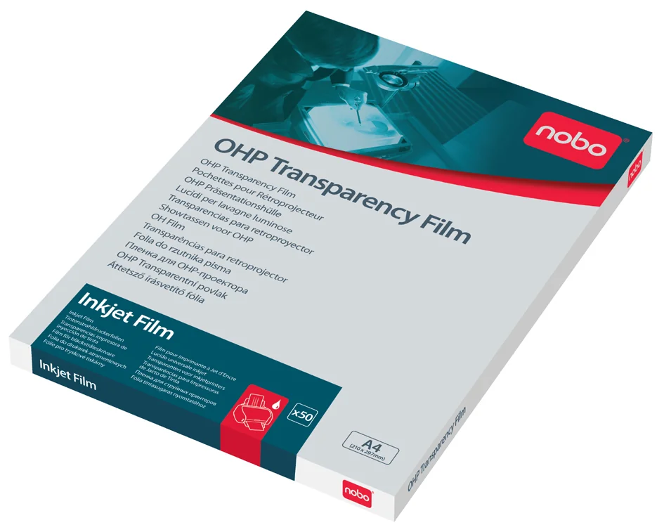 nobo Transparent pour imprimante jet d'encre, format A4 - OEM 33634668