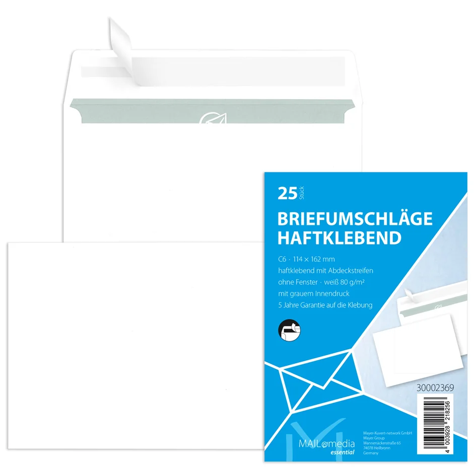 MAILmedia enveloppe Offset, long format, blanc - OEM 30002410