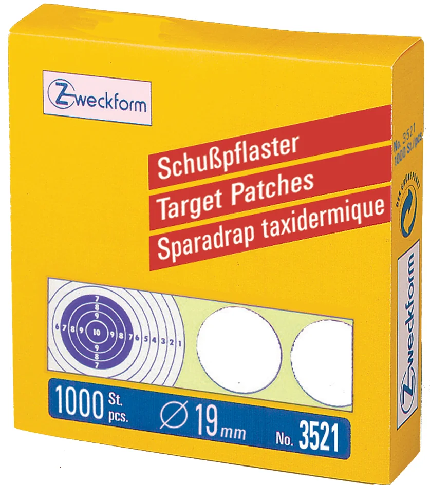 AVERY Zweckform Pastille pour cible de tir, noir - OEM 3522