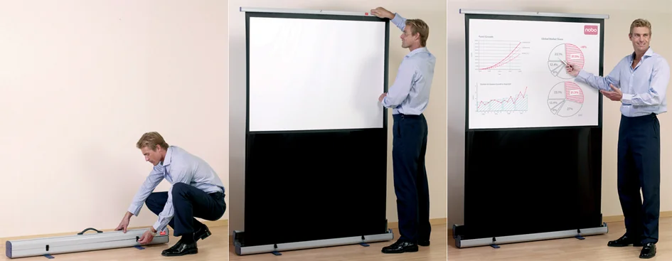 nobo Ecran de projection portable, surface de projection: - OEM 1901955