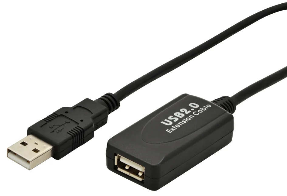 DIGITUS Câble rallonge USB 2.0 haute qualité, 5,0 m - OEM DA-70130-4