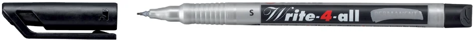 STABILO Marqueur permanent Write-4-all, F, noir - OEM 156/46