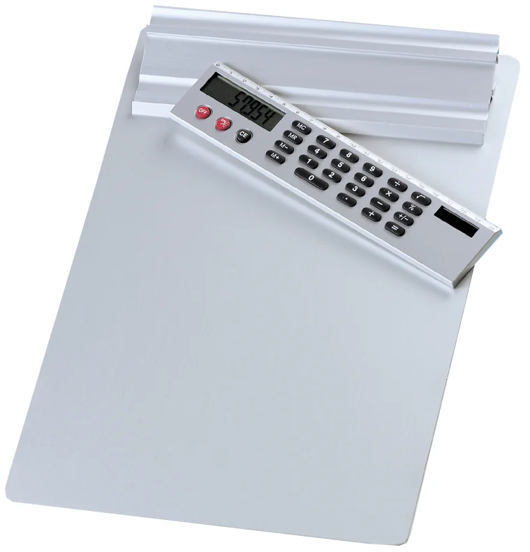 WEDO Porte-bloc, A4, avec calculatrice amovible - OEM 57 954