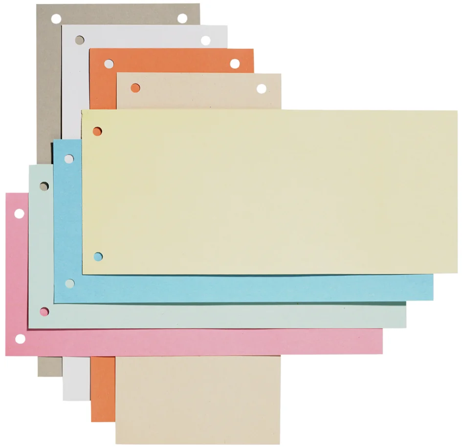 Oxford Intercalaires en carton, pour format A4, orange - OEM 100421026