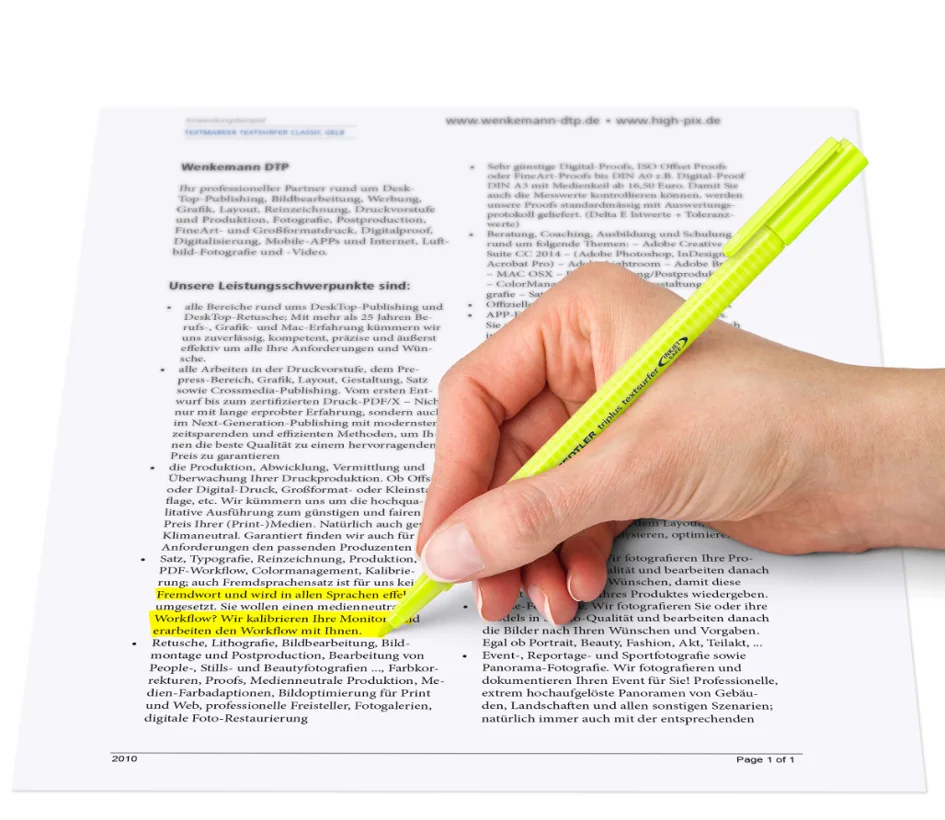 STAEDTLER Surligneur 'triplus textsurfer', étui de 4 - OEM 362 SB4