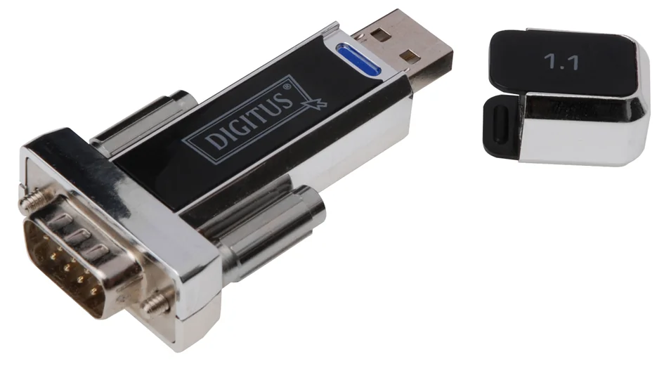 DIGITUS Adaptateur USB 1.1 - RS232, 1 Mbps - OEM DA-70155-1