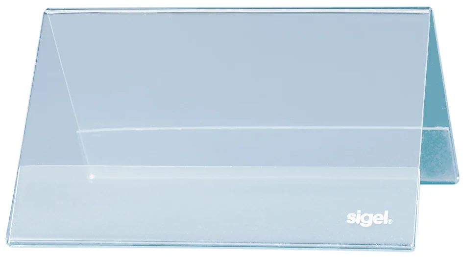 sigel Présentoir de table, plastique rigide, 95 x 42 mm - OEM TA138