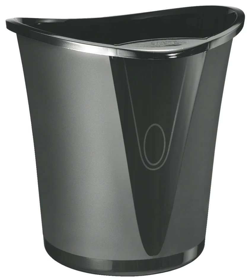 LEITZ Corbeille à papier Allura, en plastique, 18 l, noir - OEM 5204-00-95