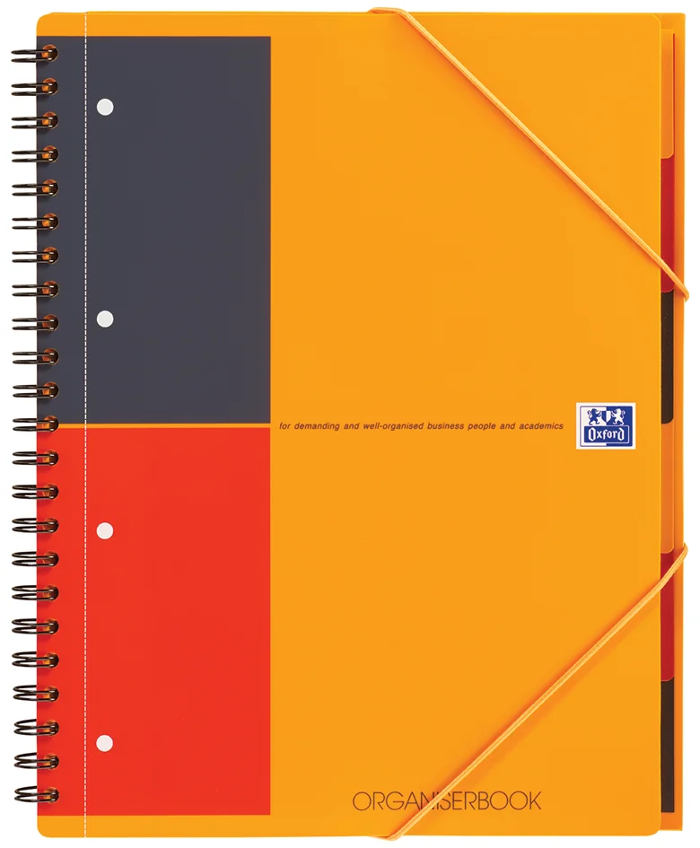 Oxford International Cahier 'ORGANISERBOOK', A4+, ligné - OEM 100100462