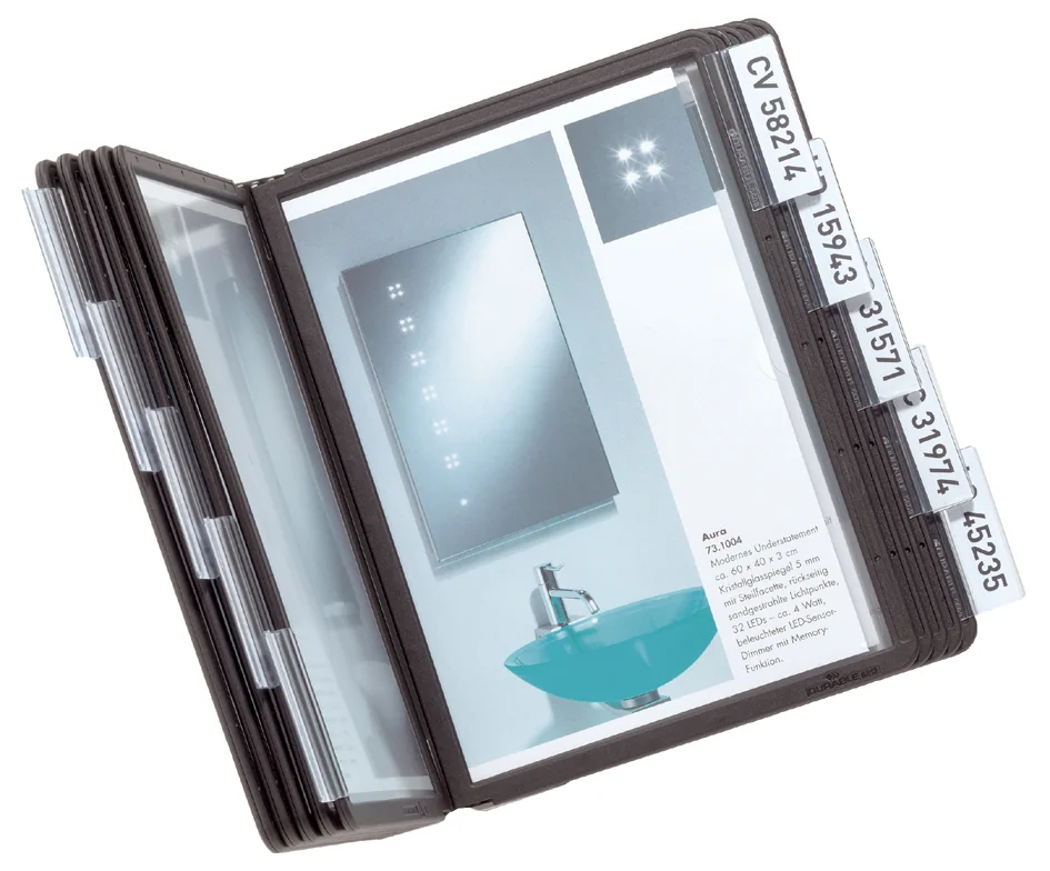 DURABLE Système de présentation VARIO A5 table 10, kit - OEM 5506-01
