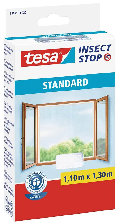 tesa Moustiquaire STANDARD fenêtre, 1,50 m x 1,30 m - OEM 55672-00020-03 – Image 4