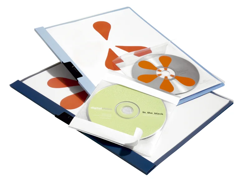 DURABLE Pochette autoadhésive pour CD/DVD FIX, en PP - OEM 5210-19