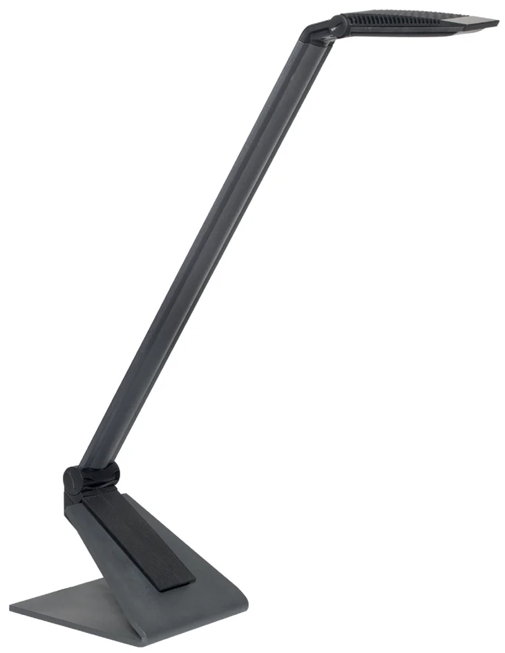 MAUL Lampe de bureau à LED Maulsolaris, socle, argent - OEM 82060-95