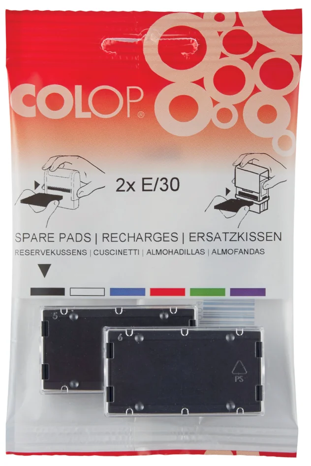 COLOP Cassette d'encrage de rechange E/10, noir - OEM 107114