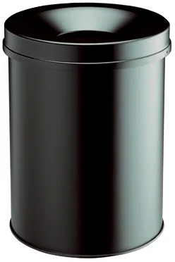 DURABLE Corbeille à papier SAFE ROND 65, 60 litres, noir - OEM 3307-01