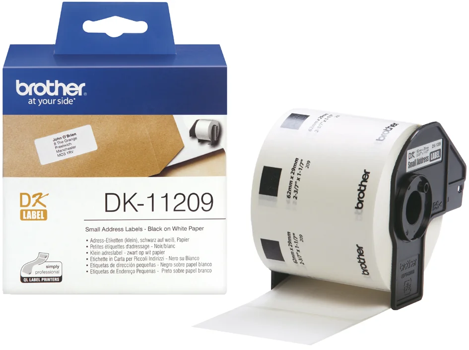 brother DK-11201 Etiquettes d'adresse, 29 x 90 mm - OEM DK11201