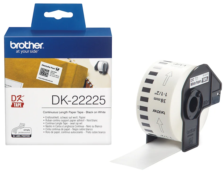 brother DK-22212 Film étiquettes en continu, 62 mm x 15,24 m - OEM DK22212