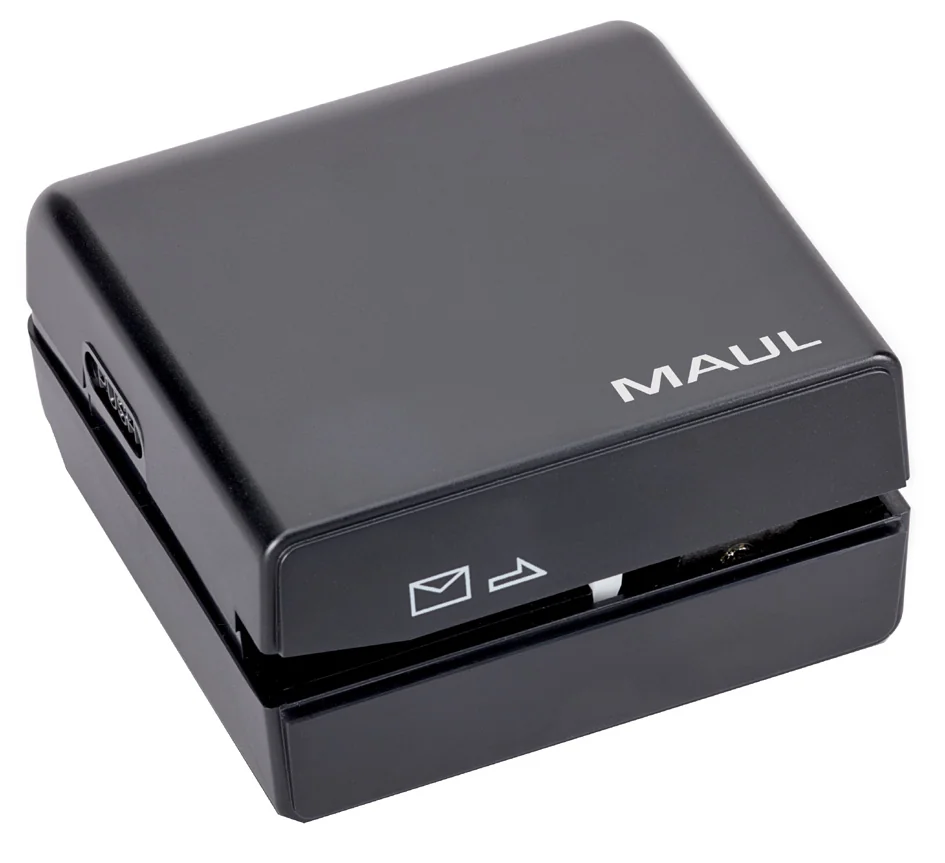 MAUL Ouvre-lettres électrique, alimentation par piles, noir - OEM 75618-90