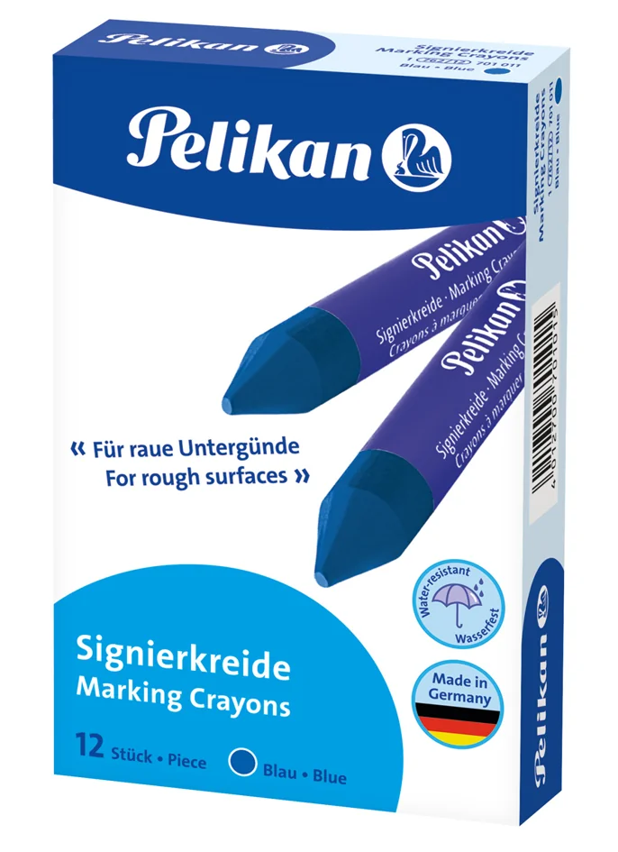 Pelikan Crayons à marquer 762, bleu, diamètre: 13,5 mm - OEM 100436042