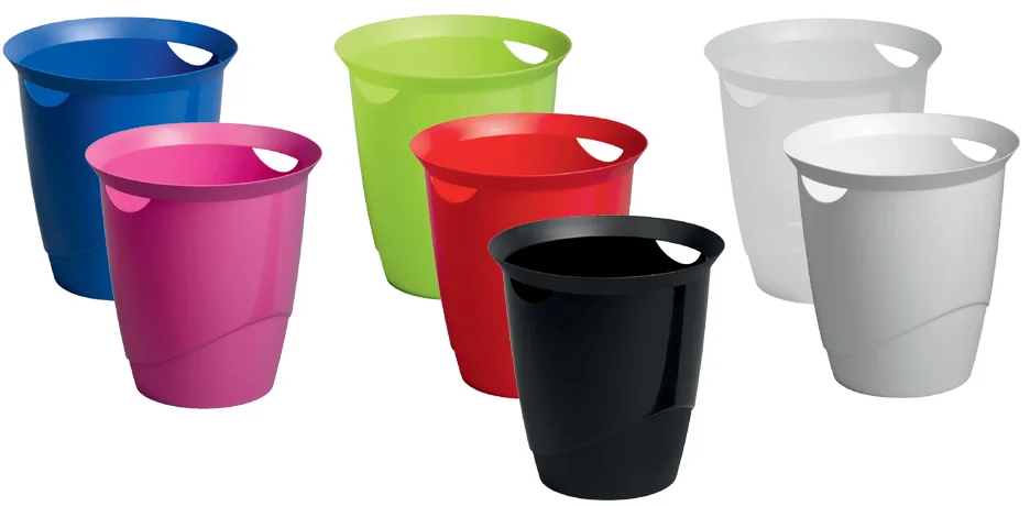 DURABLE Corbeille à papier TREND, couleur: noir - OEM 1701710060