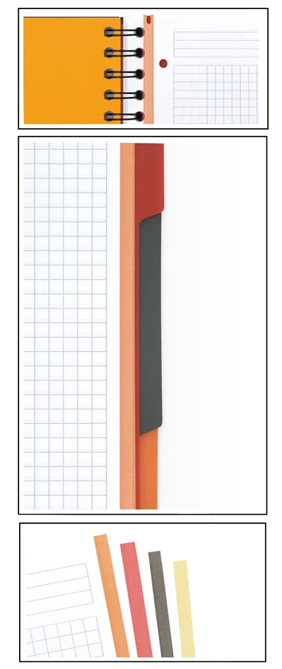 Oxford International Cahier 'FILINGBOOK', A4+, quadrillé - OEM 100100739