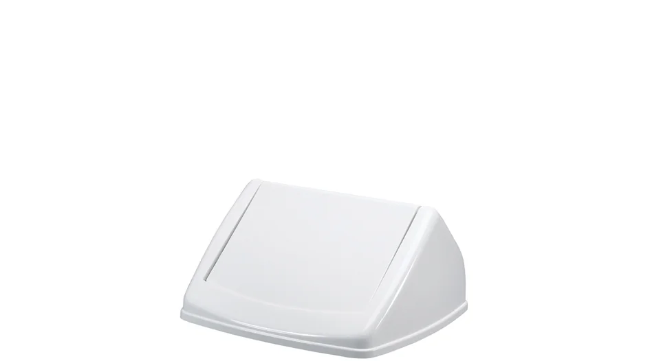DURABLE Couvercle DURABIN FLIP LID SQUARE 40, blanc/rouge - OEM 1801574018 – Image 2
