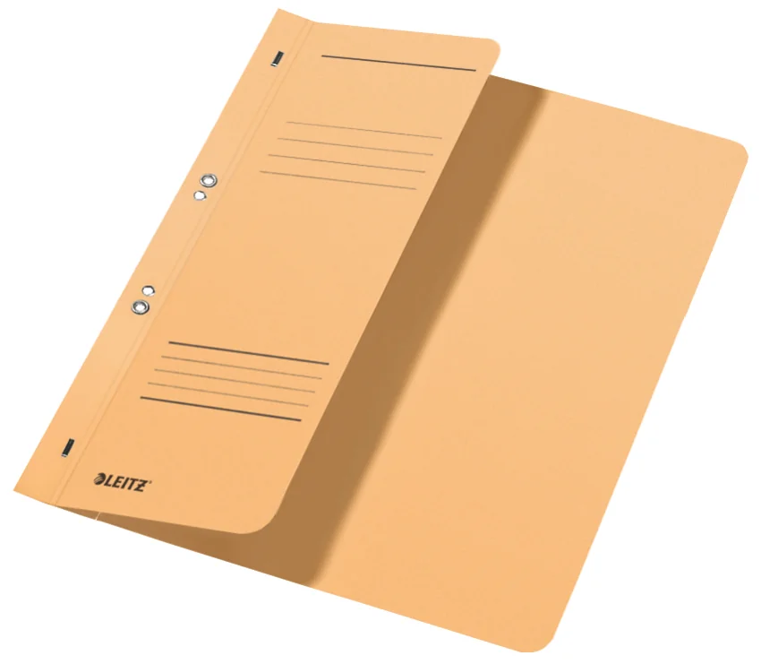 LEITZ Chemise à oeillets, carton manille, A4, bleu - lot de 50 - OEM 3740-00-35