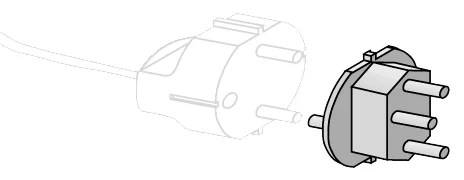 Shiverpeaks apranet adaptateur de voyage Suisse, plastique, noir - OEM 09-02001