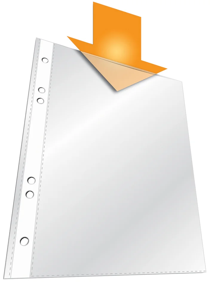 DURABLE Pochette pour brochure, format A5, PP, transparent - OEM 2651-19