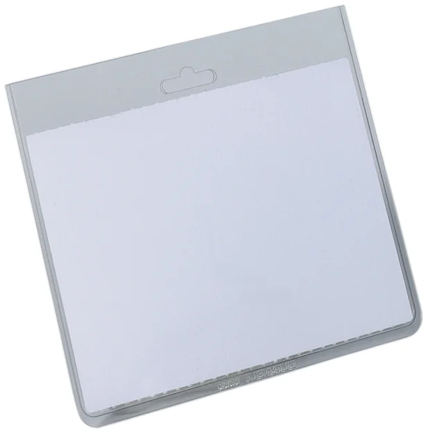 DURABLE Porte-badge avec bouton poussoir, anthracite - OEM 8152-58