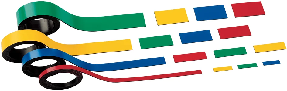 MAUL Bandes magnétiques, (l)20 mm x (L)1.000 mm, vert - OEM 65207-55