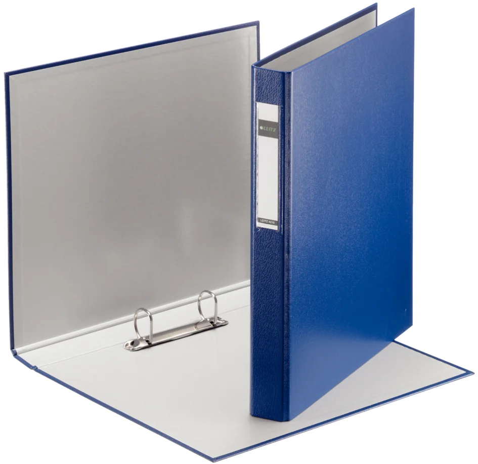 LEITZ Classeur à anneaux standard, A4+, bleu, mécanisme de - OEM 4210-00-35