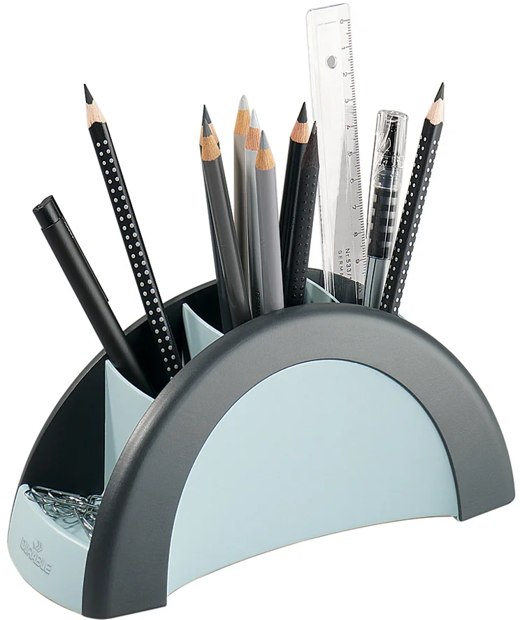 DURABLE Pot à crayons PEN HOLDER VEGAS, noir/argent - OEM 7720-01 – Image 2
