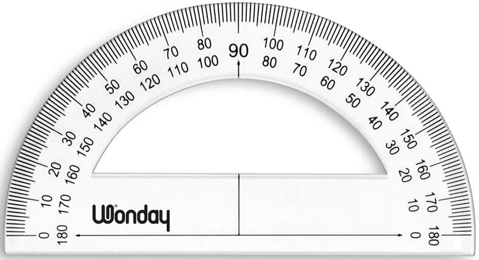 Wonday Rapporteur 180 degrés, en plastique, 120 mm - OEM FTE850062