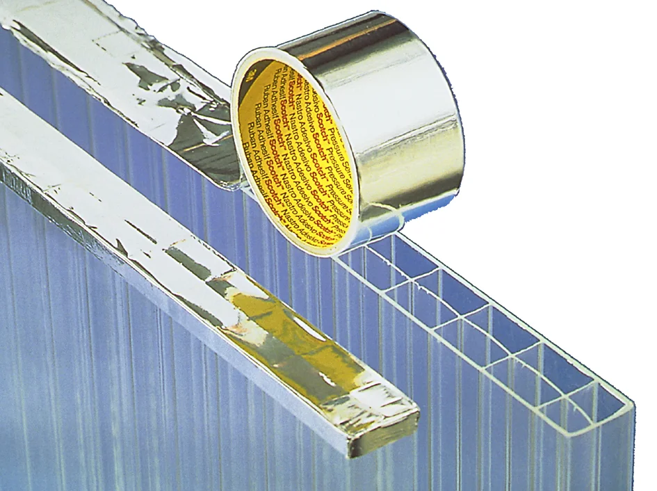 3M ruban en aluminium souple 1436F, 50 mm x 50 m - OEM 14365050