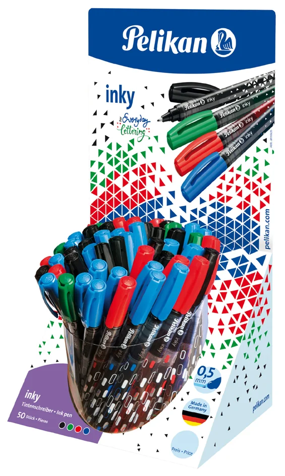 Pelikan Stylo roller Inky 273, dans un présentoir - lot de 50 - OEM 100401578