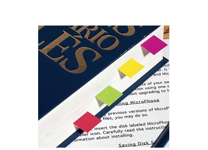Kores Marque-pages en papier, 20 x 50 mm - OEM N45104