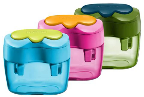 herlitz Taille-crayon à 2 trous, en plastique, ovale - OEM 300002907