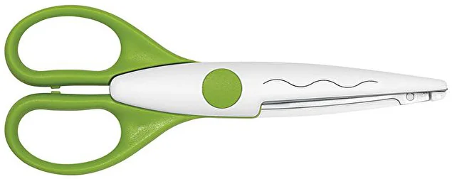 WEDO Ciseaux cranteurs, découpe vagues, vert - OEM 77 1901